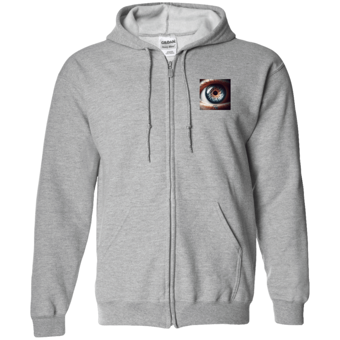 Zip Up Hooded Sweatshirt