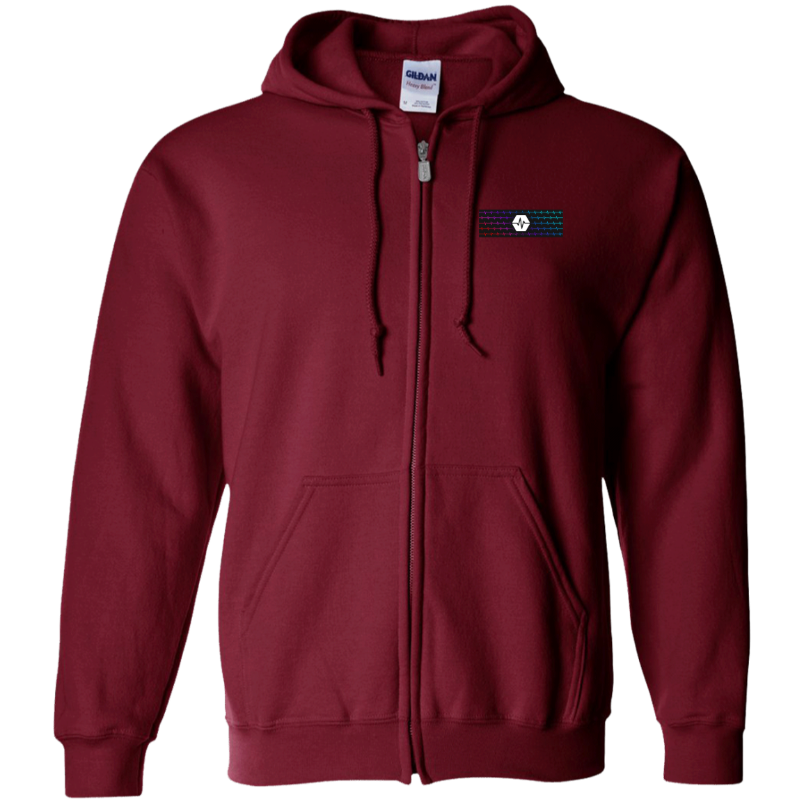 Zip Up Hooded Sweatshirt