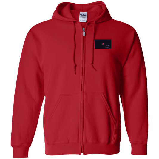 Zip Up Hooded Sweatshirt