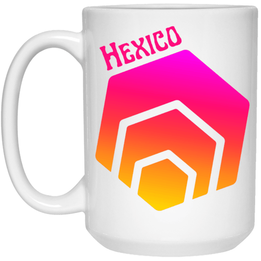 White Hexico Mug