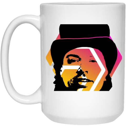 White Richard Heart Mug - Aussie Greatest