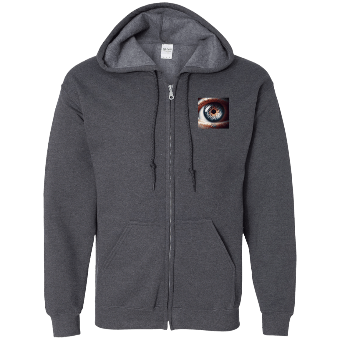 Zip Up Hooded Sweatshirt