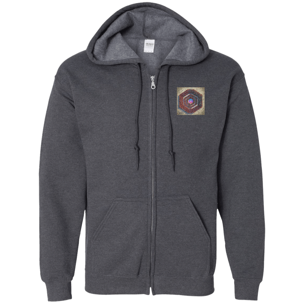 Zip Up Hooded Sweatshirt