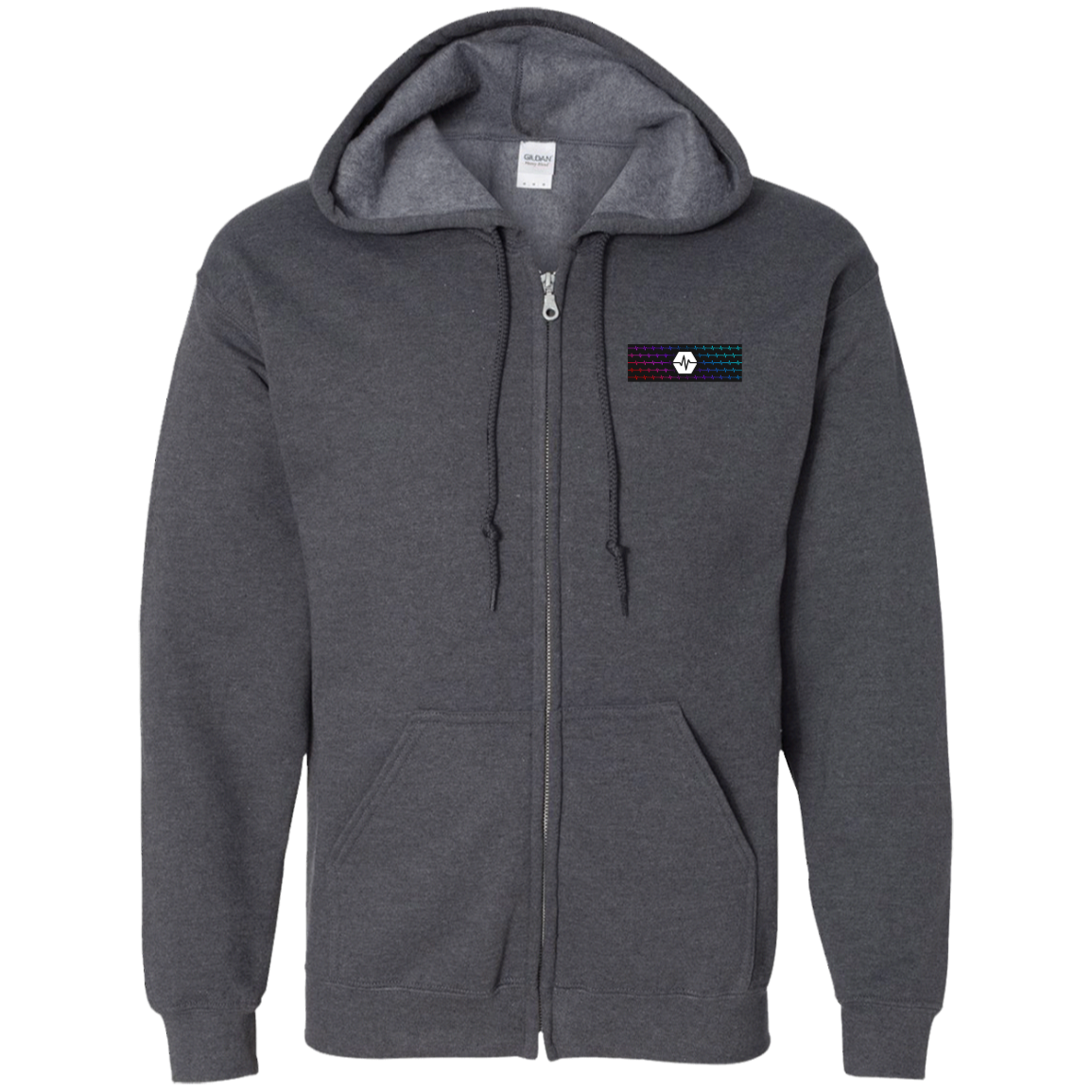 Zip Up Hooded Sweatshirt