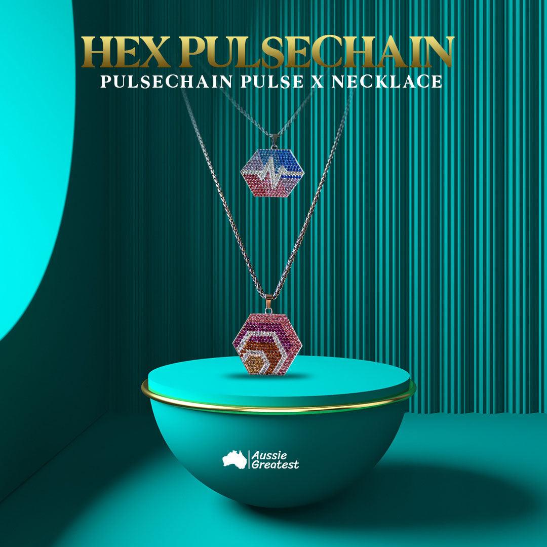 HEX and PulseChain Double Sided Logo - Aussie Greatest